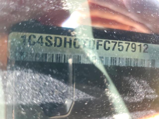 2015 DODGE DURANGO R/ 1C4SDHCT0FC757912