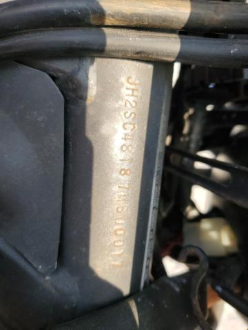 2007 HONDA CB900 F JH2SC48187M500017