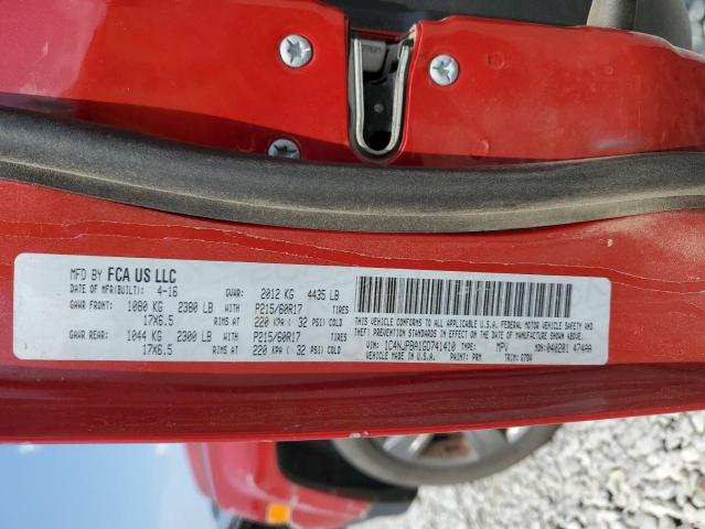 2016 JEEP PATRIOT SP 1C4NJPBA1GD741410