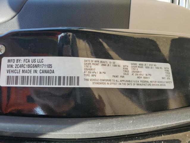 2022 CHRYSLER PACIFICA T - 2C4RC1BG6NR171105