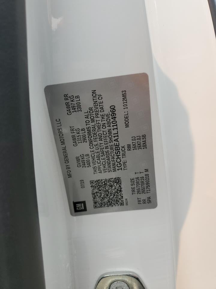 Lot #3309521581 2020 CHEVROLET COLORADO