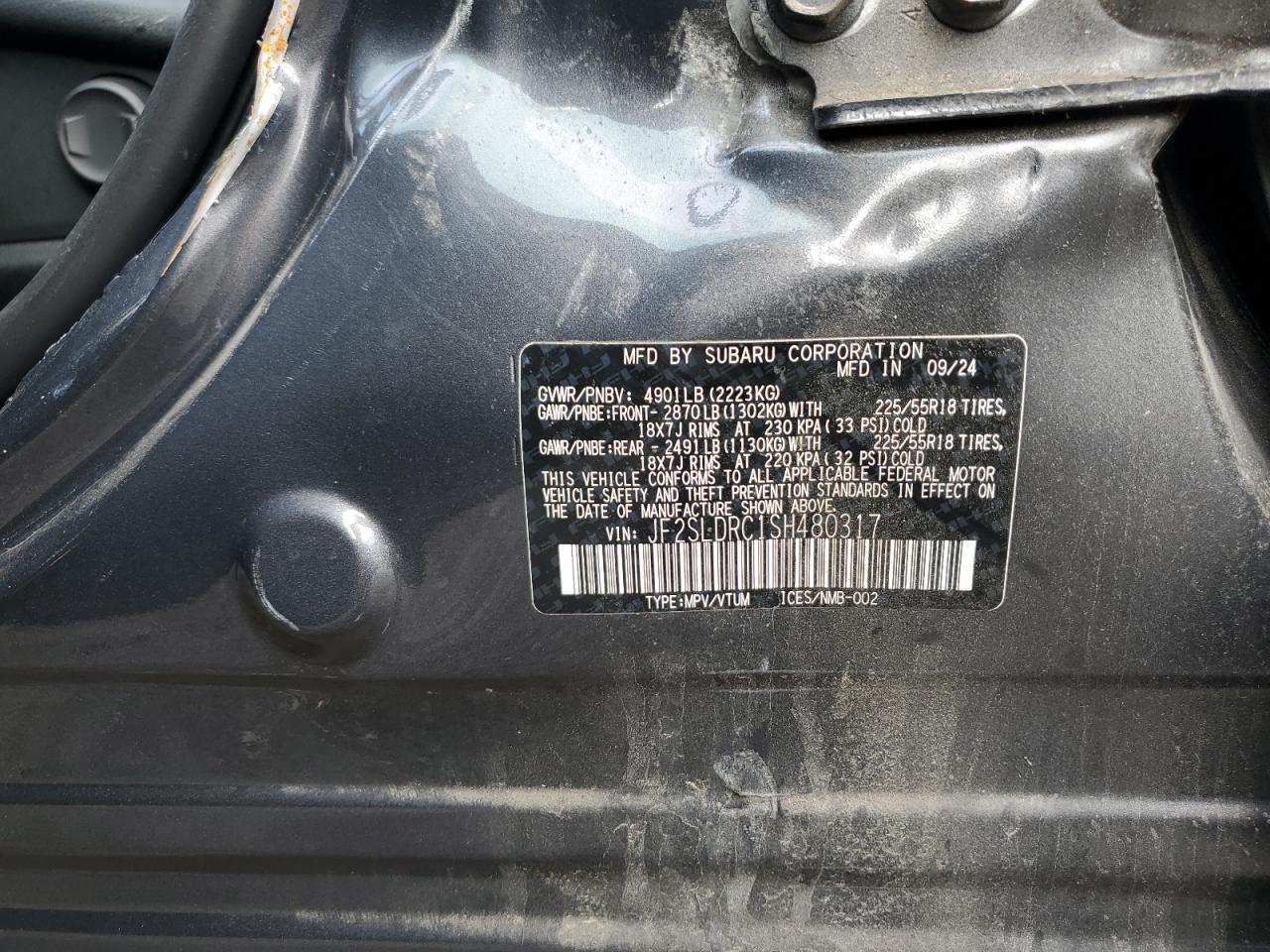 SUBARU FORESTER LIMITED