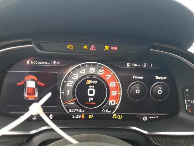 2018 AUDI R8 RWS WUABAAFX7J7902446