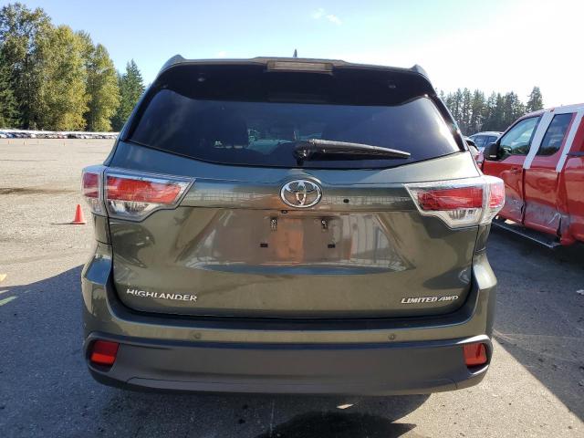 2016 TOYOTA HIGHLANDER LIMITED 5TDDKRFH6GS261864