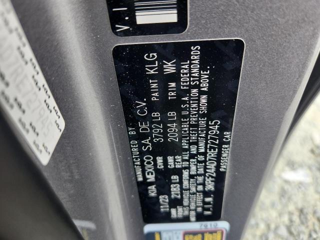 2024 KIA FORTE LX - 3KPF24AD7RE727945