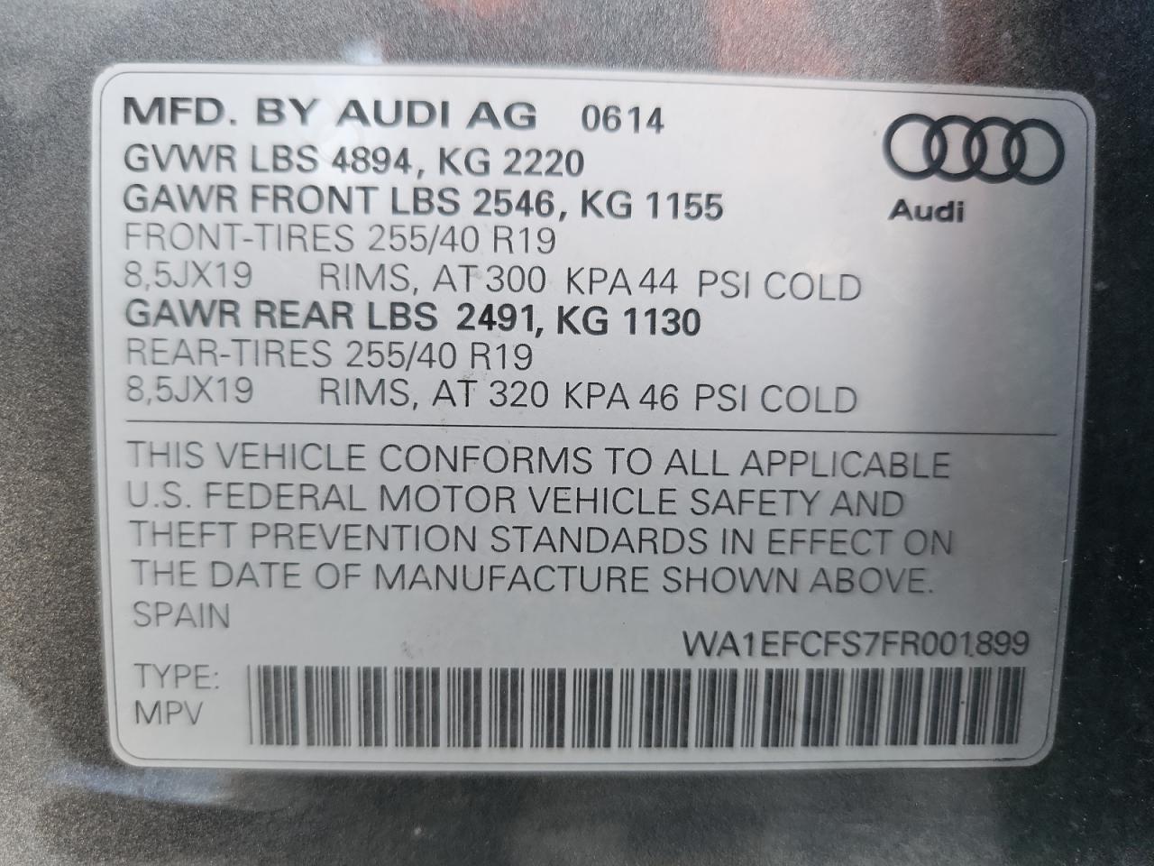 AUDI Q3 PREMIUM PLUS