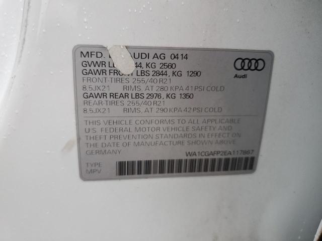 2014 AUDI SQ5 PREMIU - WA1CGAFP2EA117867