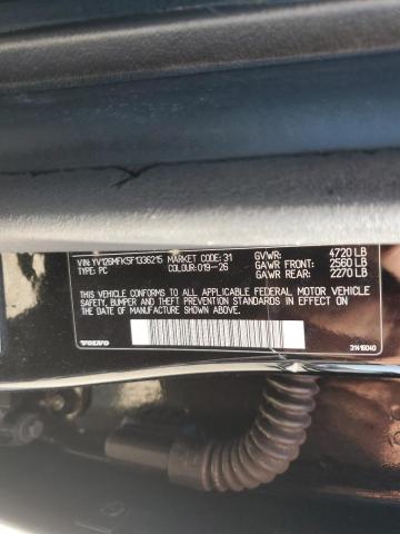 2015 VOLVO S60 PREMIE YV126MFK5F1336215