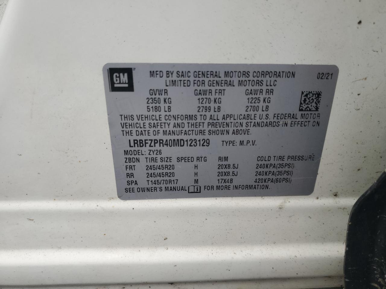 BUICK ENVISION ESSENCE