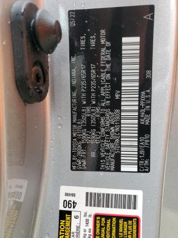 2022 TOYOTA SIENNA XLE 5TDYRKEC1NS119008