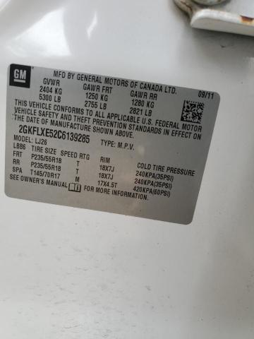 2012 GMC TERRAIN SL - 2GKFLXE52C6139285