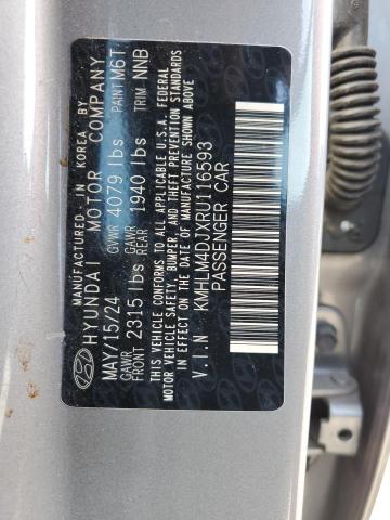 2024 HYUNDAI ELANTRA BL KMHLM4DJXRU116593