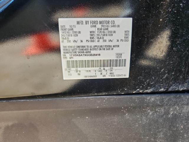 2016 FORD EXPLORER P 1FM5K8AT9GGB28418