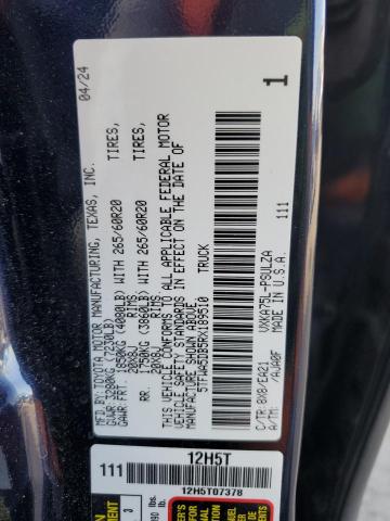 2024 TOYOTA TUNDRA CRE - 5TFWA5DB5RX189510