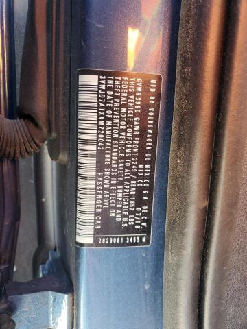 2019 VOLKSWAGEN BEETLE SE 3VWJD7ATXKM720042