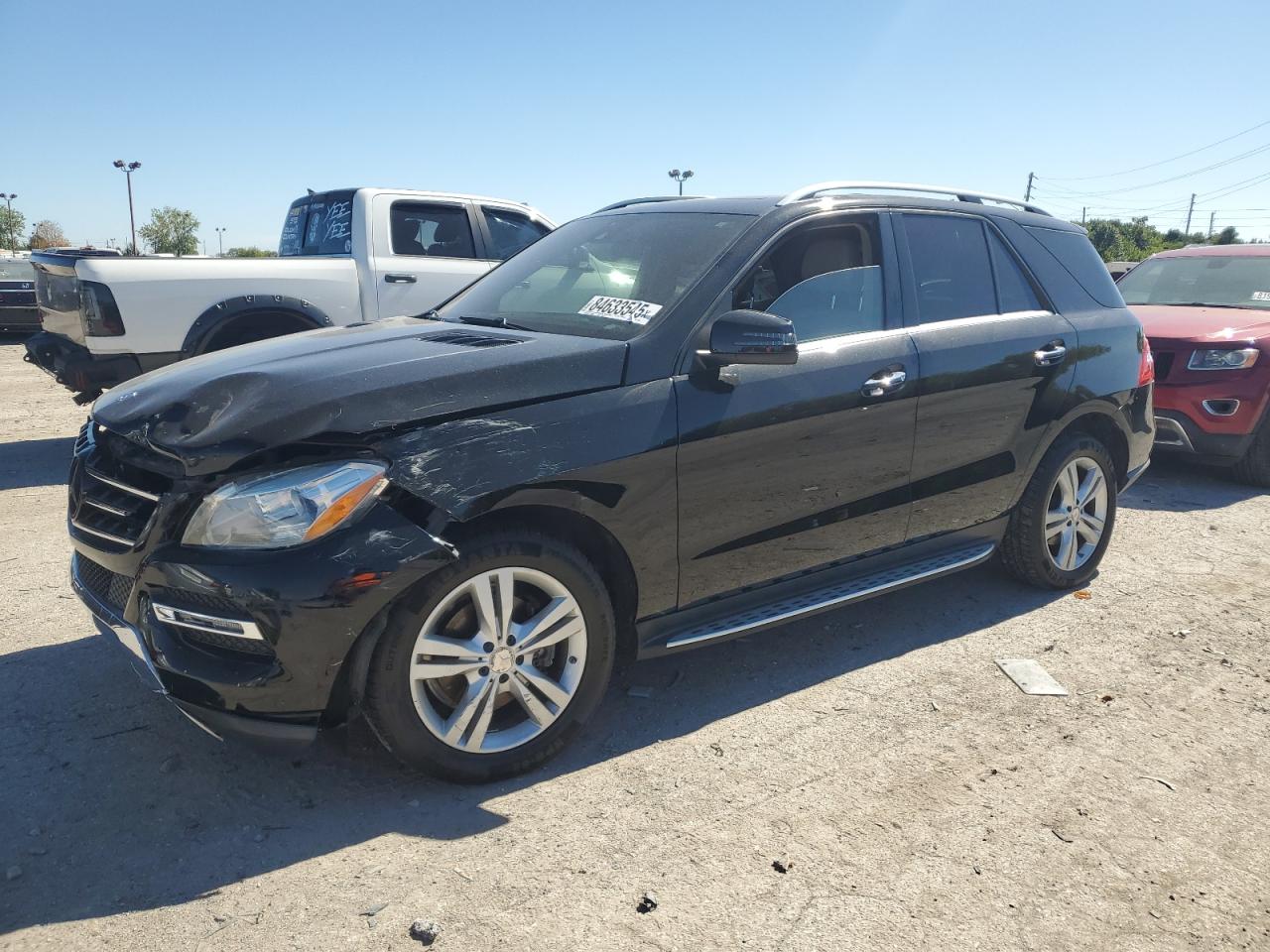 Lot #3316730397 2013 MERCEDES-BENZ ML 350