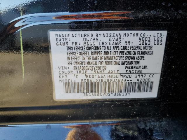 2025 NISSAN SENTRA SV 3N1AB8CV0SY356139