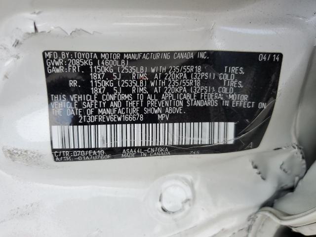 2014 TOYOTA RAV4 LIMIT - 2T3DFREV6EW166678