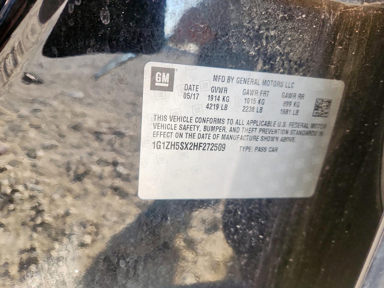 CHEVROLET MALIBU PREMIER