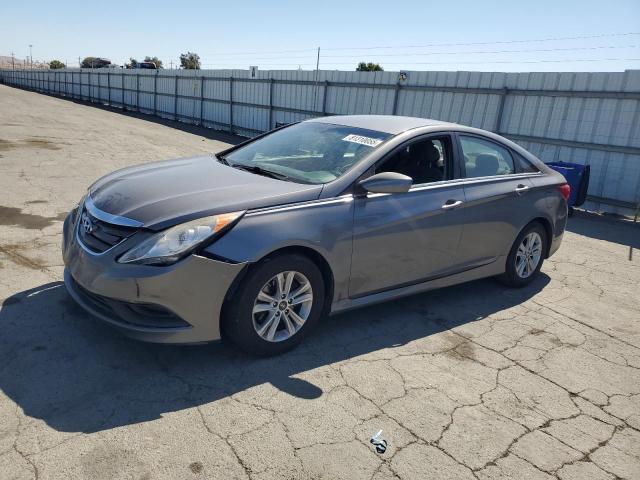 HYUNDAI SONATA GLS 2014 gray  gas 5NPEB4AC7EH901859 photo #1