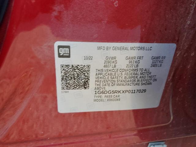 2023 CADILLAC CT4 SPORT - 1G6DG5RKXP0117029