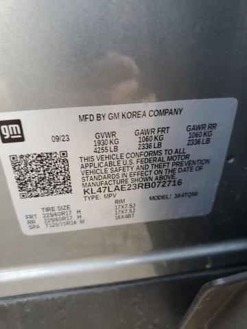 2024 BUICK ENVISTA PR KL47LAE23RB072716