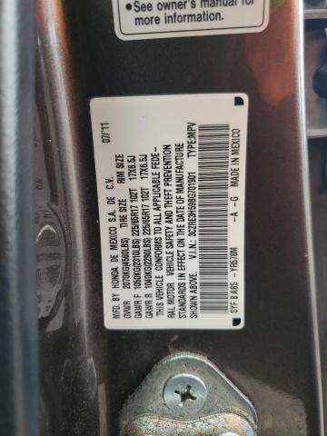 2011 HONDA CR-V EX #3282374259