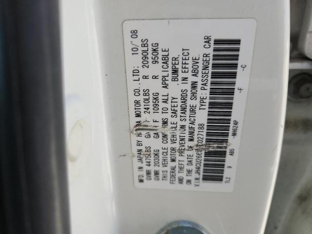 2009 ACURA TSX #3305388319