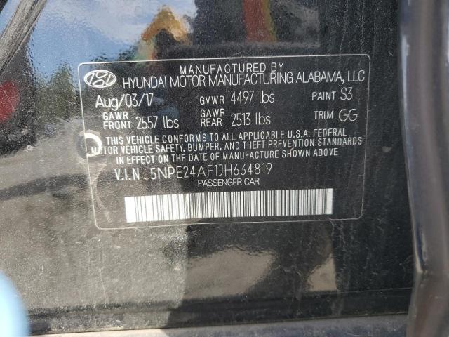 2018 HYUNDAI SONATA SE 5NPE24AF1JH634819