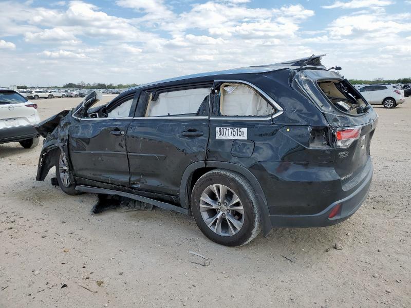 2015 TOYOTA HIGHLANDER XLE 5TDKKRFH2FS097292