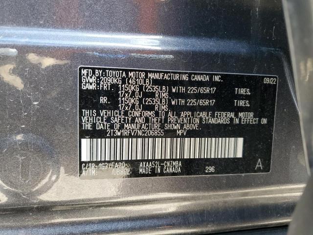 2022 TOYOTA RAV4 XLE #3260839045