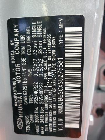 2025 GENESIS GV80 COUPE KMUJBESCXSU275581