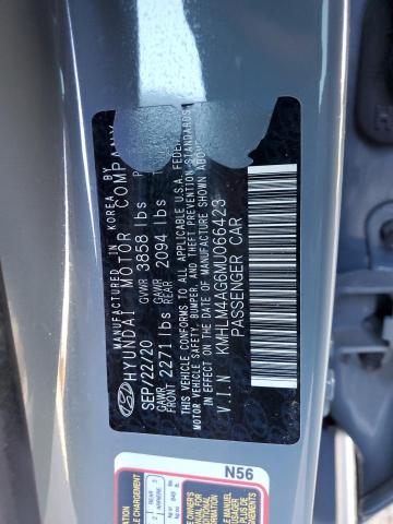 2021 HYUNDAI ELANTRA SE - KMHLM4AG6MU066423