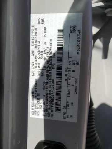 2023 FORD F150 SUPER - 1FTFW1ED3PFC27569