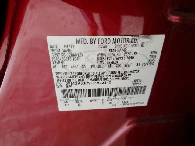 2013 FORD EDGE SEL #3302631083