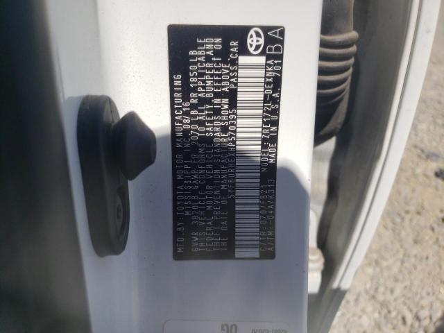 2017 TOYOTA COROLLA L - 5YFBURHEXHP570395