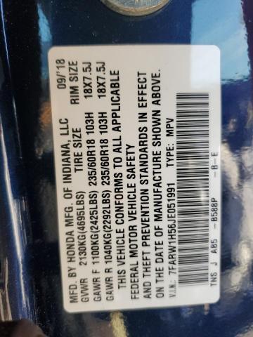 2018 HONDA CR-V EX 7FARW1H56JE051991