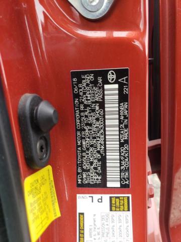 2019 TOYOTA COROLLA SE JTNK4RBE3K3003160