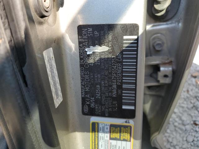 2015 KIA OPTIMA LX KNAGM4A75F5542757