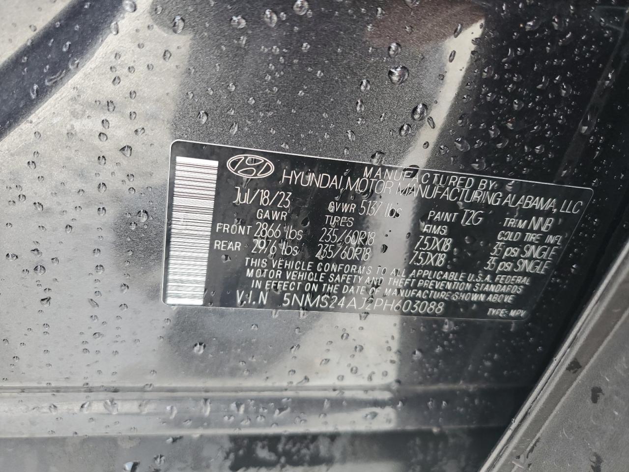 HYUNDAI SANTA FE SEL