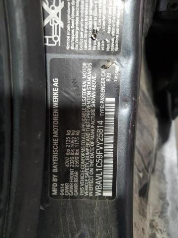 2015 BMW X1 XDRIVE28I WBAVL1C59FVY25814