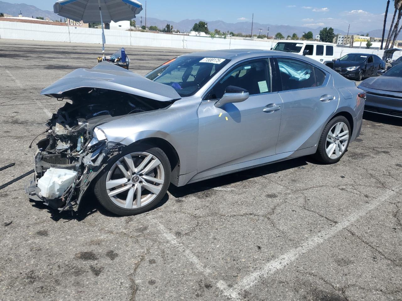 Lot #3316060256 2021 LEXUS IS 300