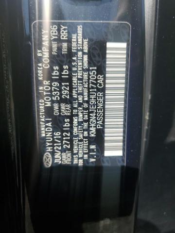 2017 GENESIS G80 BASE KMHGN4JE9HU177051