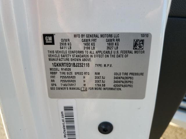 2011 GMC ACADIA DEN #3291520917