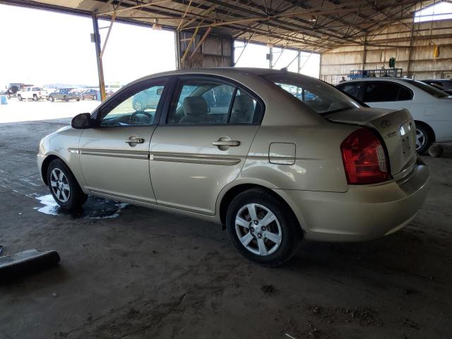 HYUNDAI ACCENT GLS 2007 gold  gas KMHCN46C57U165466 photo #3