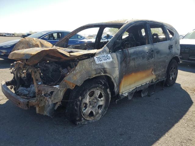 HONDA CR-V LX 2014 burn  gas 5J6RM4H31EL025524 photo #1