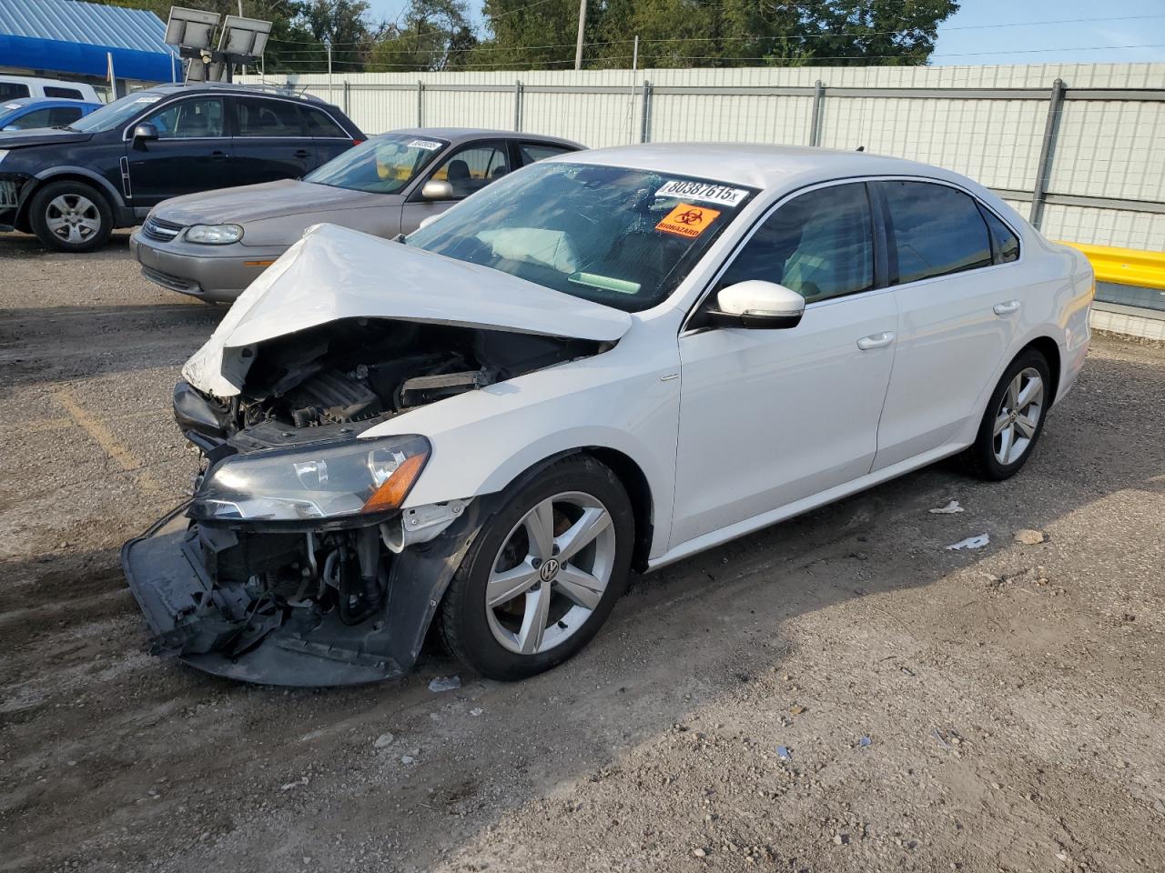 Lot #3283977796 2014 VOLKSWAGEN PASSAT S