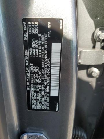 2016 VOLVO XC90 T6 YV4A22PM9G1089507