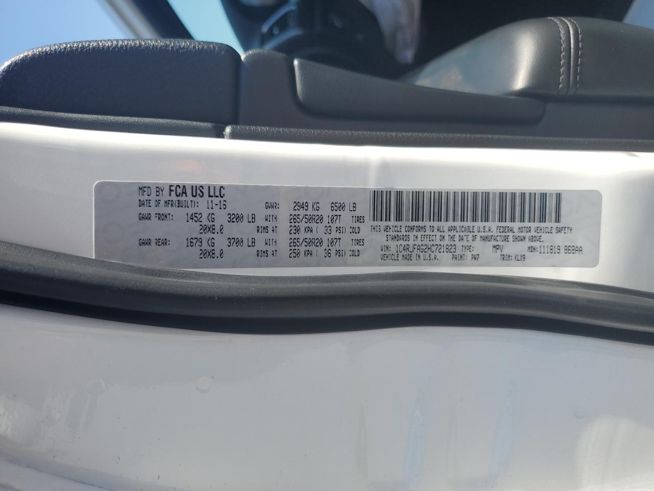 JEEP GRAND CHEROKEE LAREDO