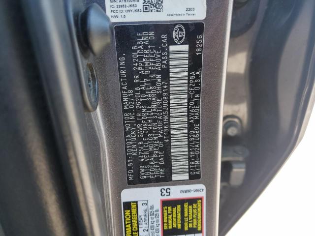 2018 TOYOTA CAMRY XSE 4T1B61HK5JU088147